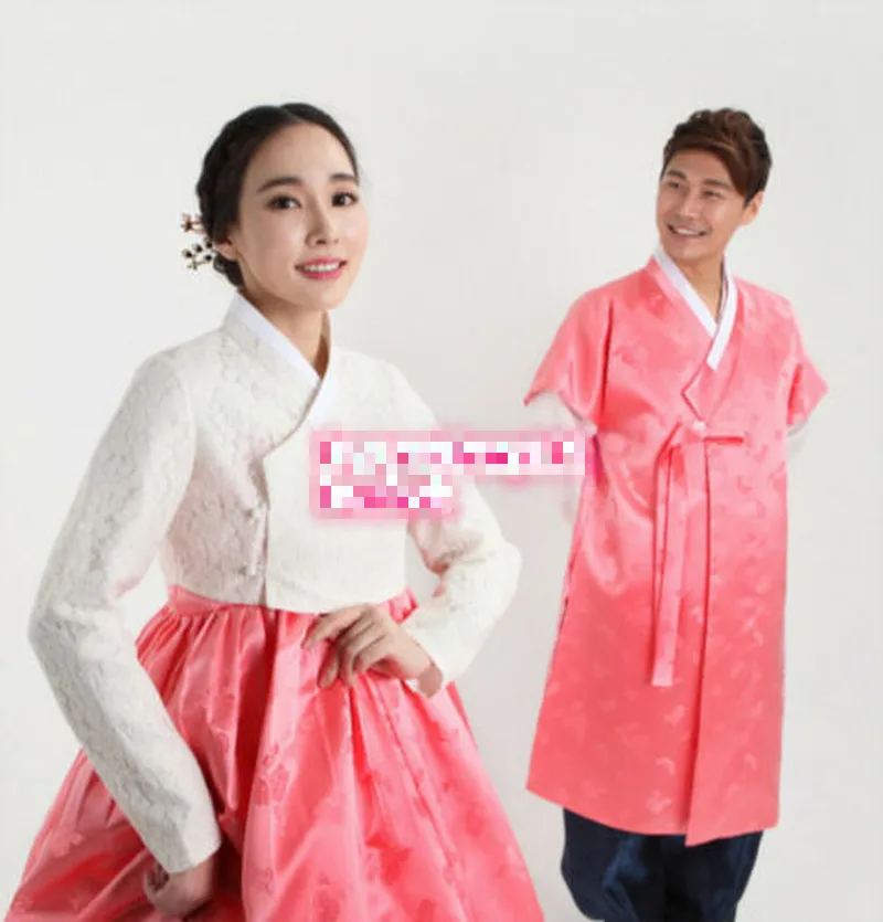 2020 Модное Новое платье-ханбок традиционное корейское кружевное шелковое платье