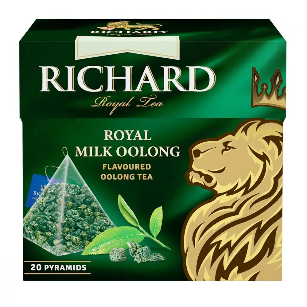 Чай Richard &quotRoyal Milk Oolong" молочный улун 20 пирамидок |