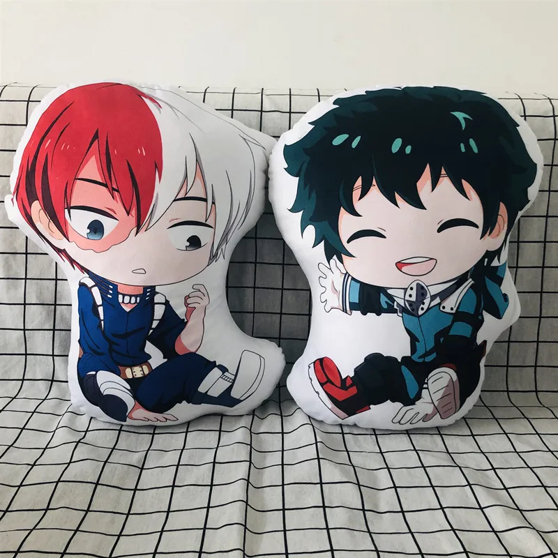 Плюшевая игрушка мой герой Академия Манга Мультфильм Аниме Katsuki Midoriya подушка