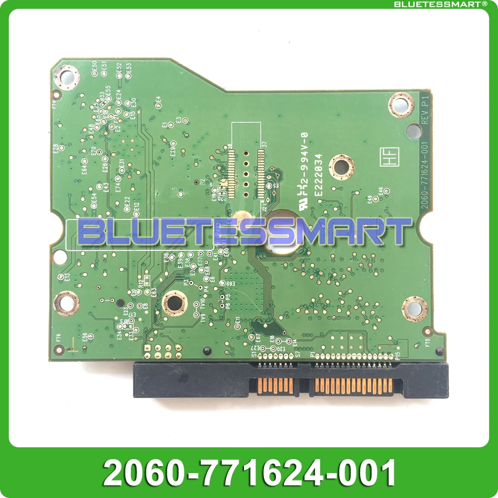Материнская плата HDD PCB 2060 771624 001 REV P1 для жесткого диска WD 3 5 SATA без чипа BIOS