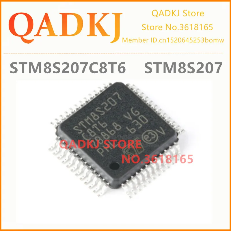 STM85207 STM8S207C8T6 STM8S207 C8T6 & STM8S207R8T6 R8T6 Бесплатная доставка Новый и