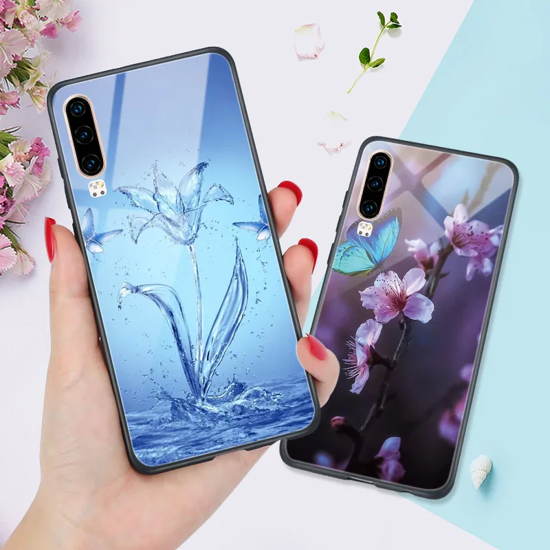 Глянцевый яркий чехол для Huawei P Smart Z 2019 P30 Lite P20 P40 E Pro Lite|Бамперы| |