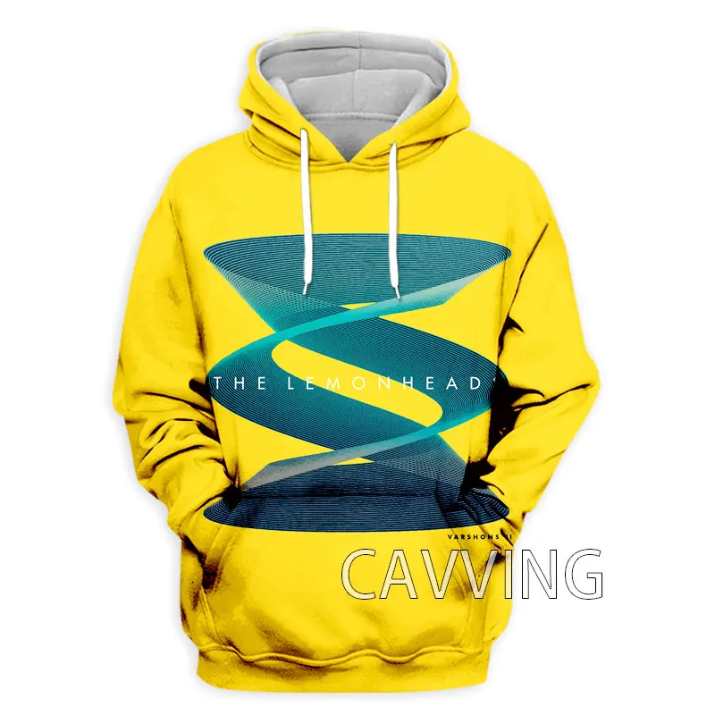 Новинка, модные женские/мужские толстовки с 3D принтом группы Lemonheads, толстовки с капюшоном, толстовки с капюшоном в стиле Харадзюку, толстовки, топы, одежда