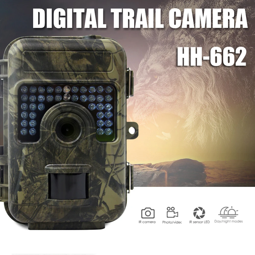 

Охотничья камера 16MP 1080P 0,6 S, цифровая инфракрасная камера ночного видения с датчиком движения для наблюдения за дикой природой