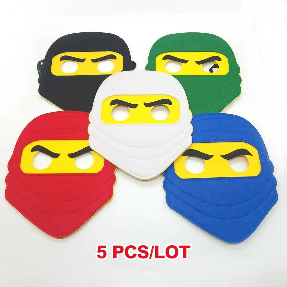 Акция 5 шт./лот Ninjagoing маска подарок на день рождения для детей костюмированной
