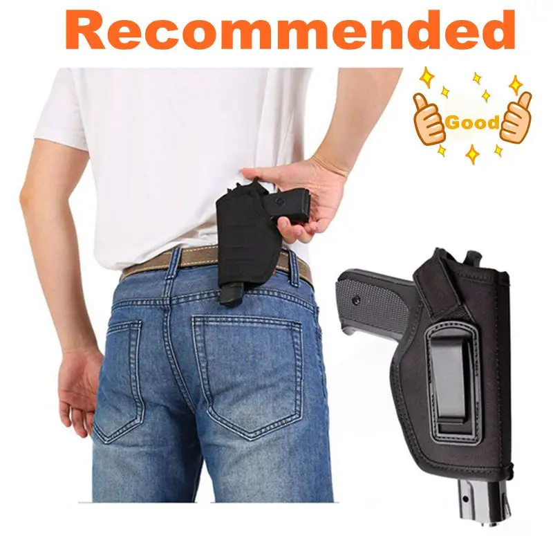 Правая или левая рука эластичный пояс пистолет кобура для Glock 17/Colt 1911/HK usp compact/P226/Beretta поясная крышка