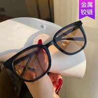 cat eye korean style sunglasses women 2021 luxury brand new female net red same style sunglasses trend street shooting eyewear