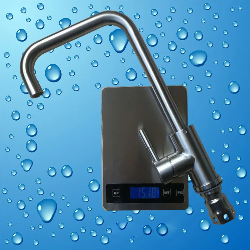 Сварной кухонный кран 110 мм с основным корпусом Поворотный смеситель из