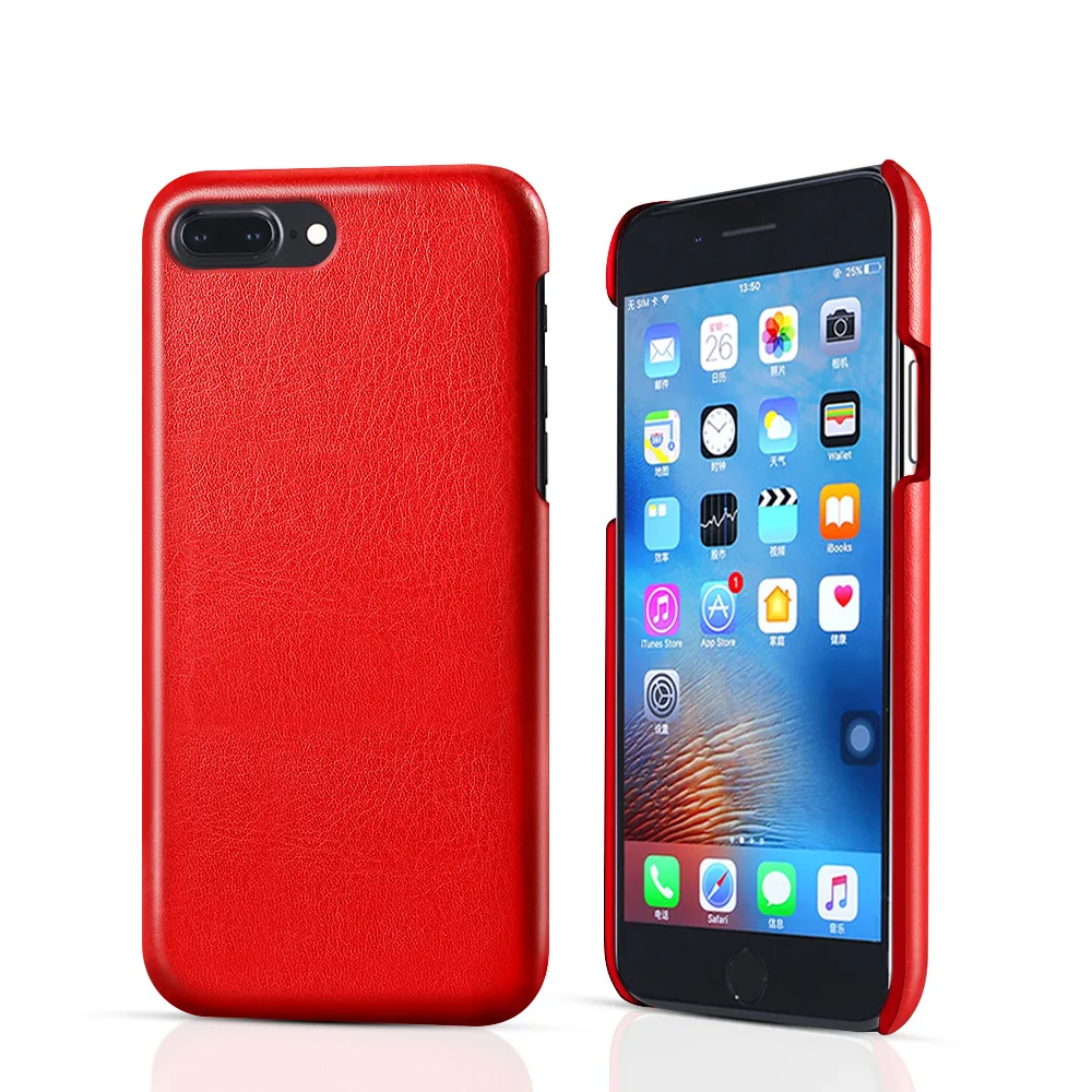 

FOR Apple 7plus / 8plus mobile phone shell crazy horse linen leather case iphone7plus / 8plus protective holster