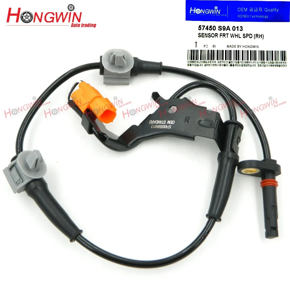 Подлинный №: 57450S9A013 ABS Датчик скорости колеса Передний правый Подходит для Honda CCR-V