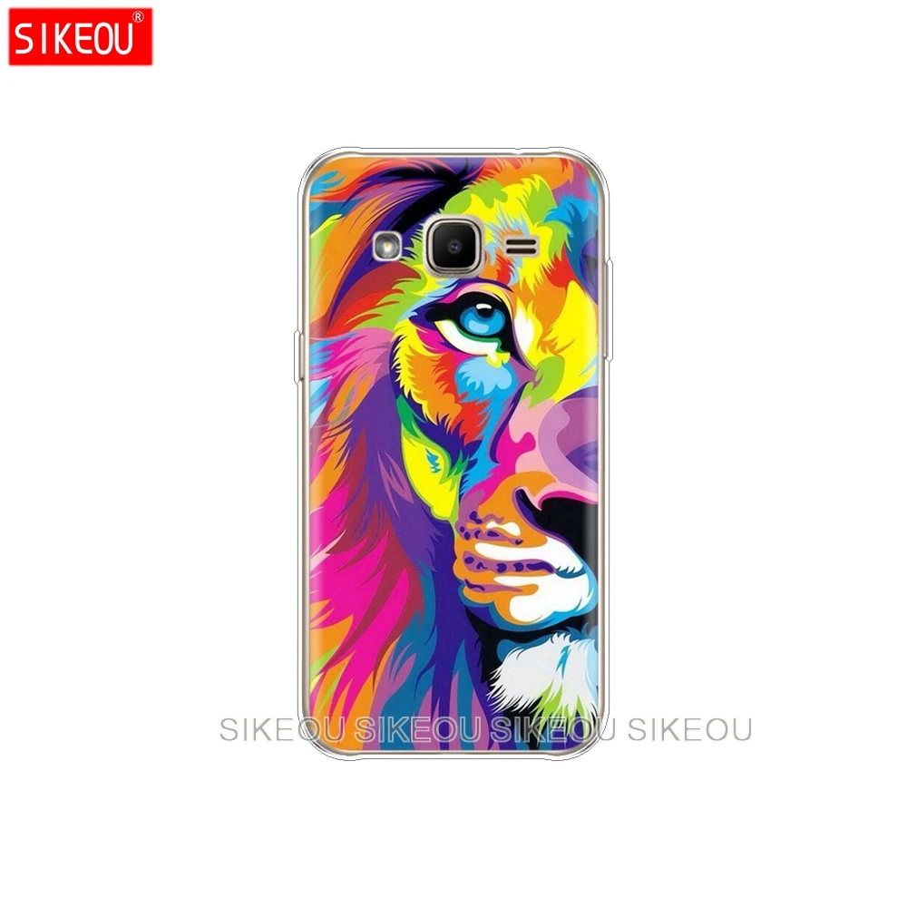 Мягкий чехол SIKEOU из ТПУ для Samsung Galaxy J2 SM J200F J200H samsung 2015 4 7 дюйма с картой