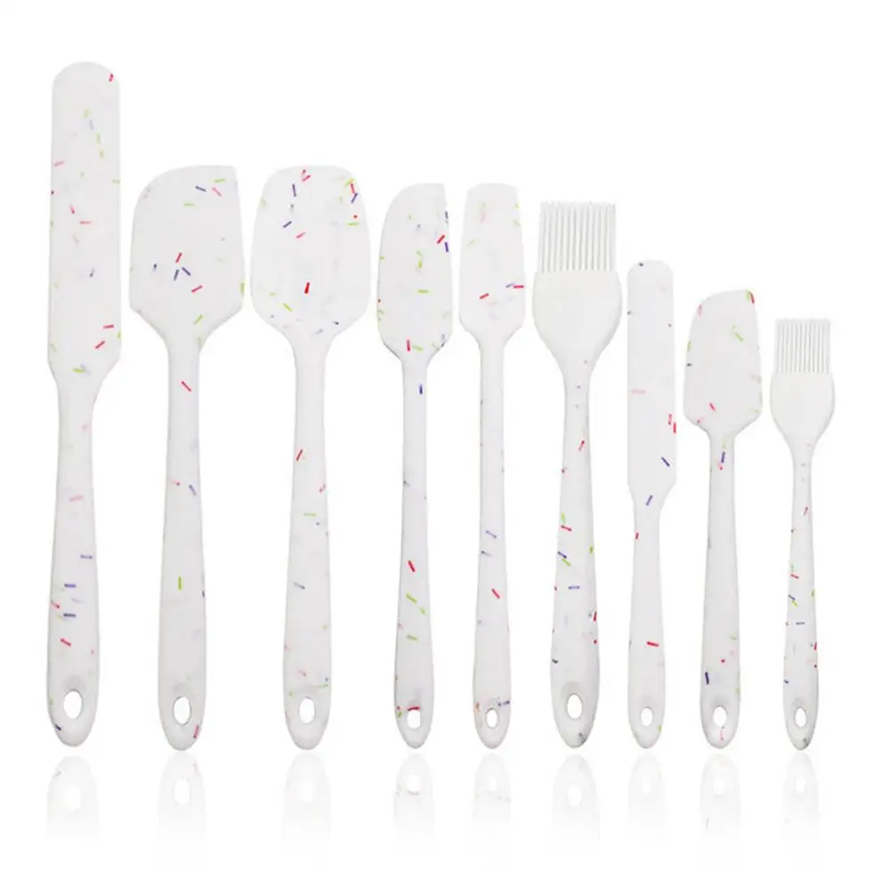 Силиконовая лопатка устойчивая к высоким температурам гибкая антипригарная