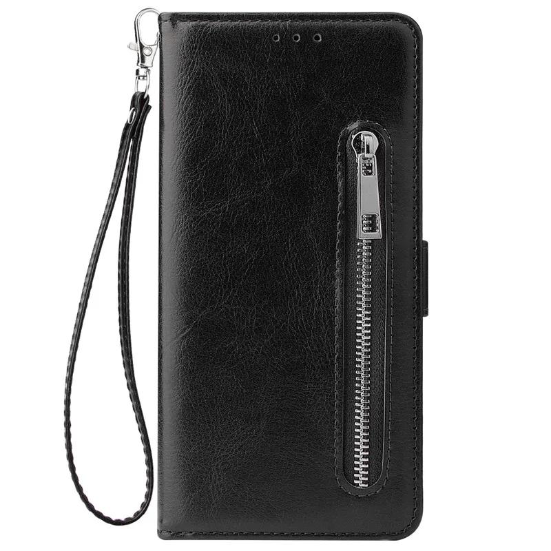 Кожаный чехол для Xiaomi Redmi Note 8 Pro Чехол для Fundas Xiaomi Redmi Note 8 Pro чехол на молнии кошелек чехол для телефона s Etui