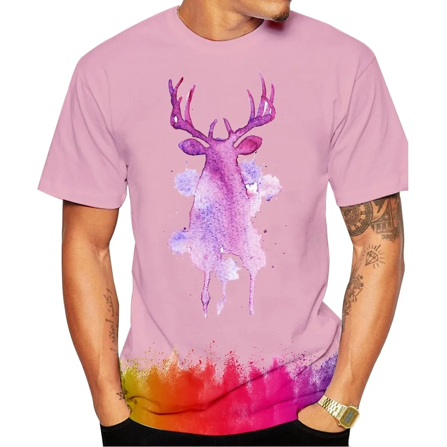 

New Fashion Mens Short Sleeve fun pattern Printed High Quality Causal Men's 3d T Shirts