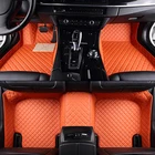 Оригинальные автомобильные коврики оранжево-Красного цвета для Kia Seltos 2020 для Infiniti Qx60 для Mercedes Clase E для Mitsubishi для Peugeot 408
