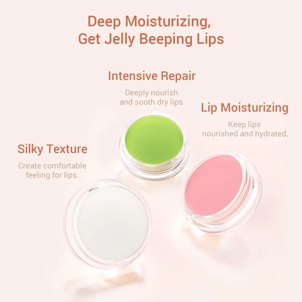 

LANBENA Nourishing Lip Mask Repair Peeling Lip Scrub Remove Fine Lines Lip Balm Moisturize Dry Lips Lightening Dark Lips Care