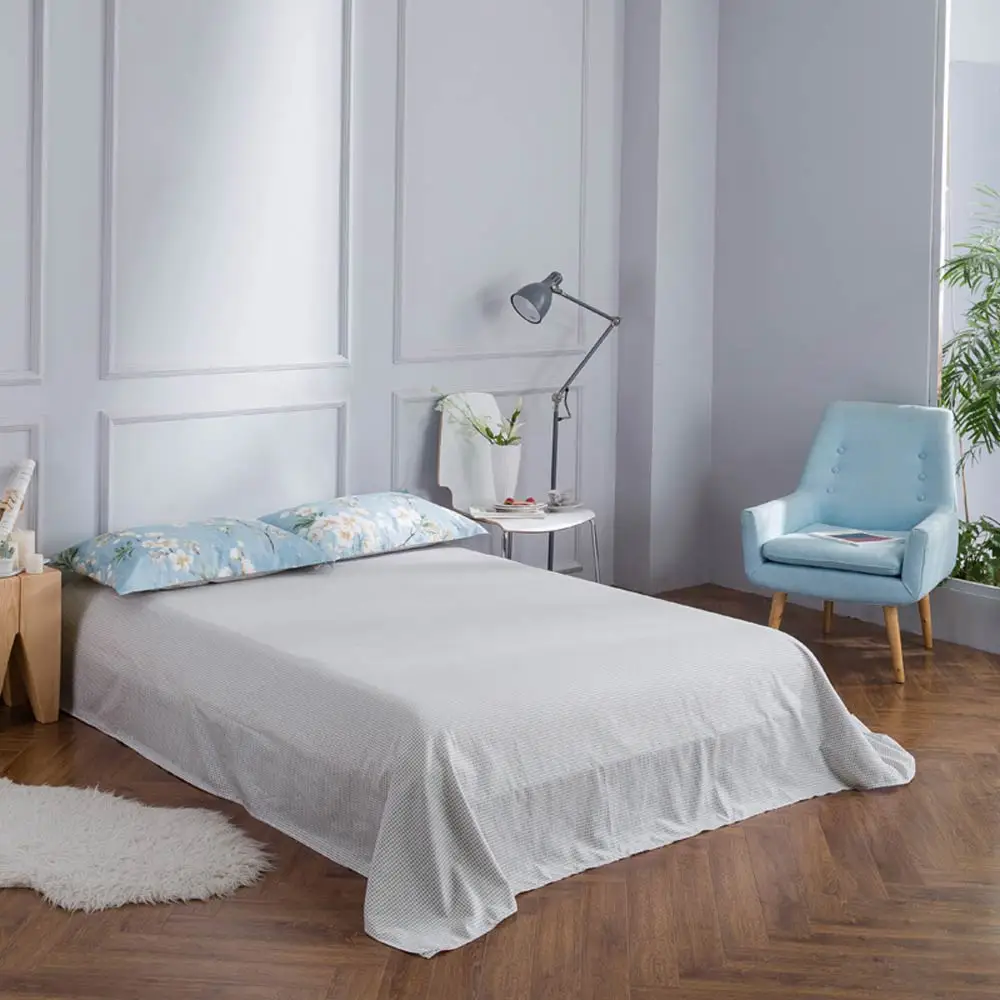 2023516 flat sheet Svetanya, 100 хлопок, простыни с принтом, простыни для постельного белья, односпальные, полные, королевские, королевские размеры - Цвет: 2023516 flat sheet