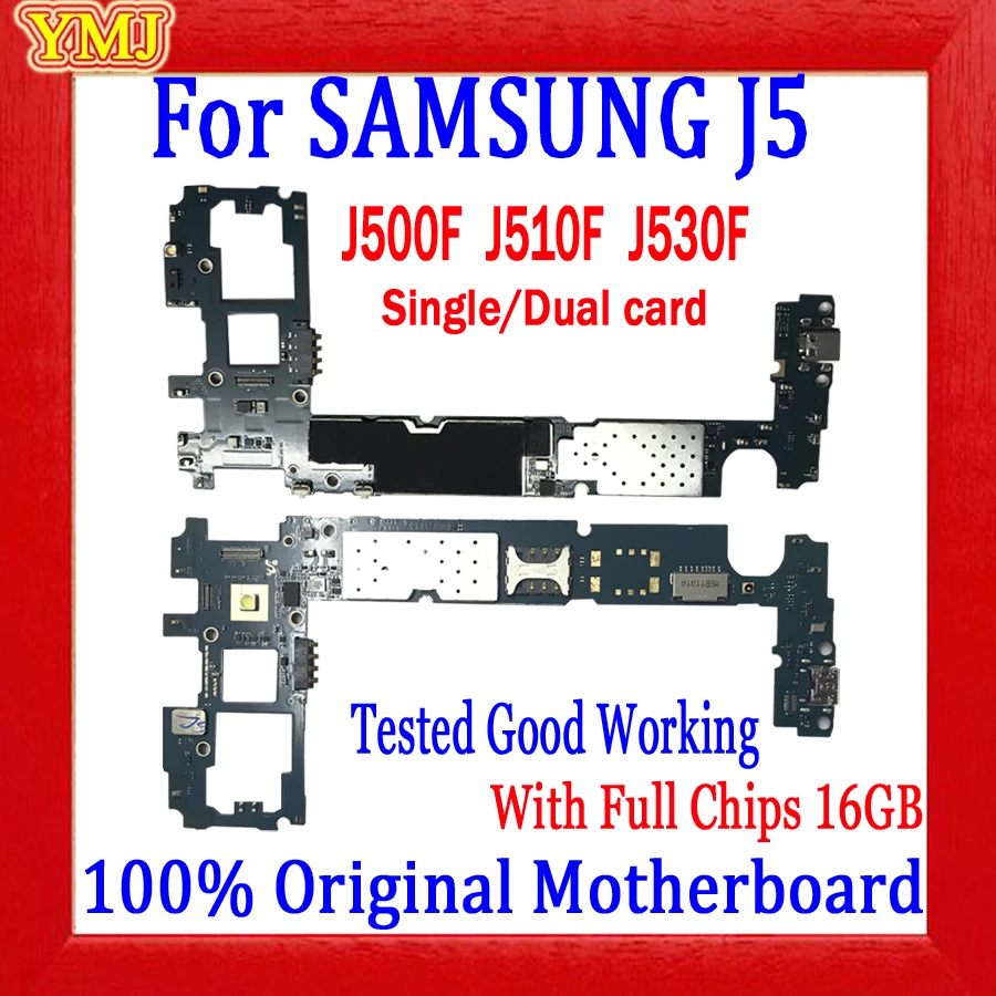 С полными чипами для материнской платы Samsung Galaxy J5 J500F J510F 100% оригинальная