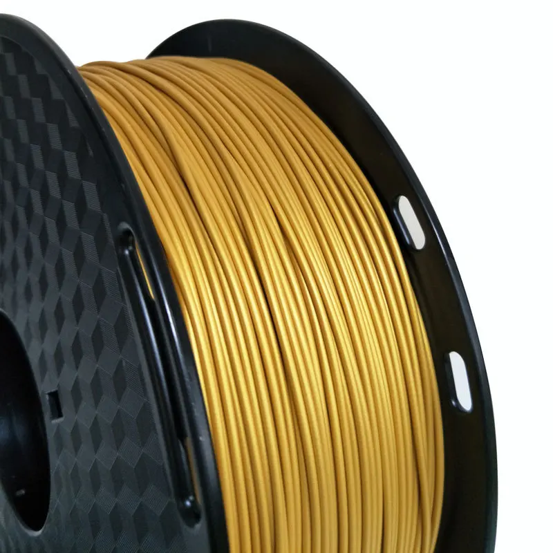 Нить для 3D принтера Metal Gold 1 75 мм 500 г цвет металла 0 5 кг золотистый металлик пла