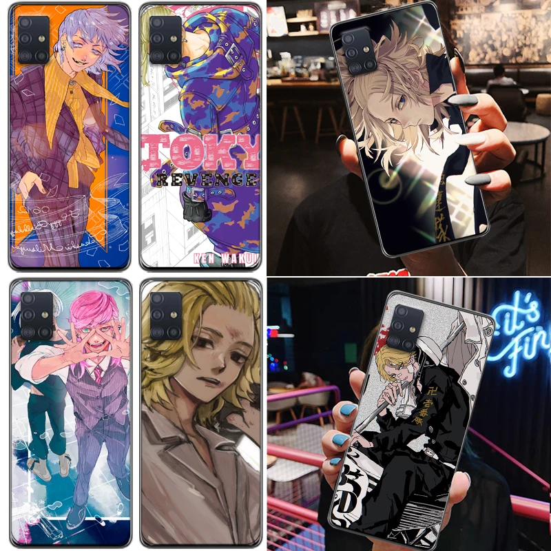 

Toko Revengers Janpan Cartoon Phone Case For Samsung Galaxy A71 A51 4G 5G A31 A21 Back Cover Cases Funda Coque