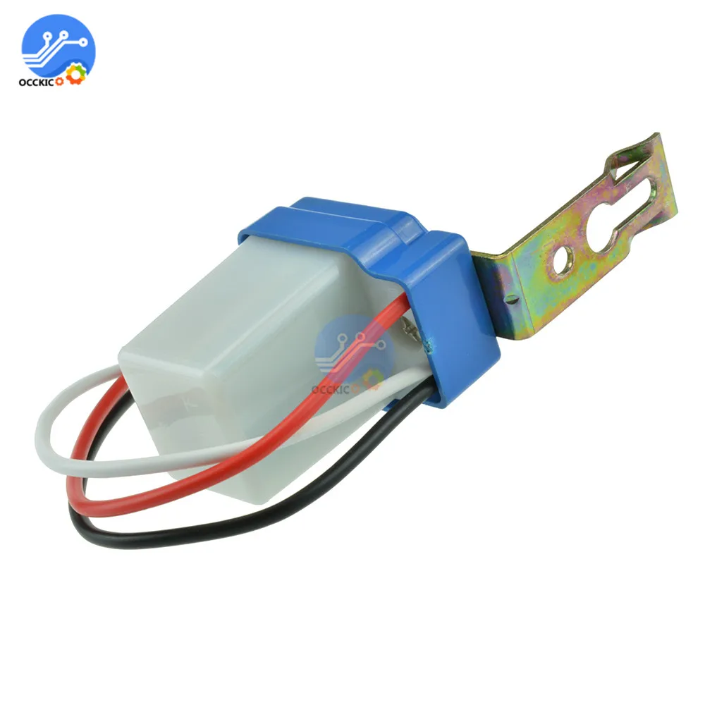DIY kit 12 в 24 В 220 10 А переключатель уличного света автоматический выключатель