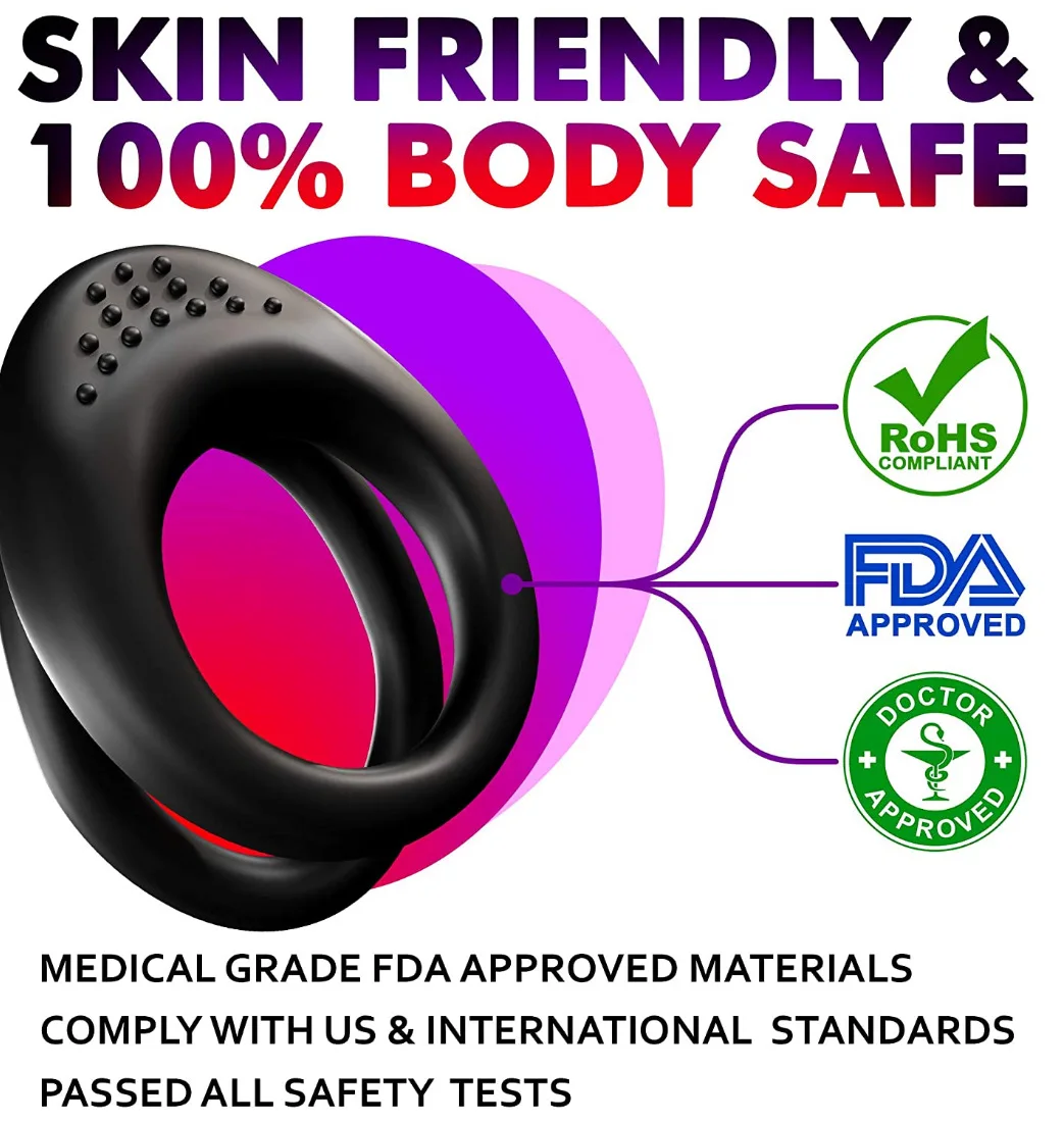 Кольцо на пенис SAMOX для мужчин задержка эякуляции эрекция секс-шоп игрушки пар