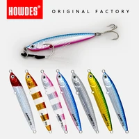 howdes 1pcs jig fishing lure pike 3040g trolling hard bait bass fishing bait tackle trout jigging lure jigs saltwater lures