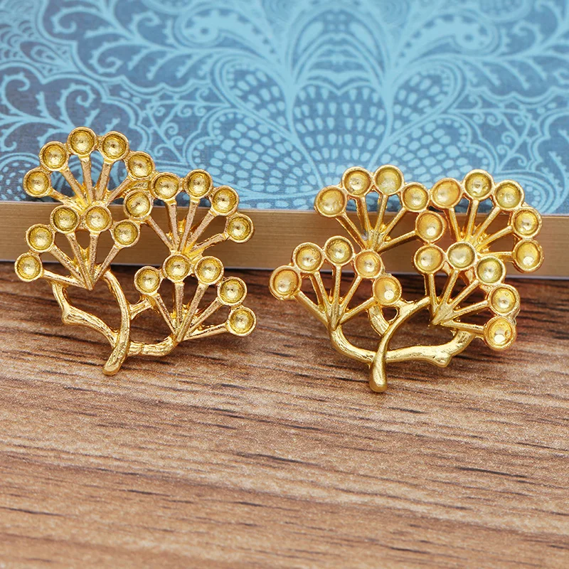 10 шт. колпачки из цинкового сплава для бусин 3 мм|Ювелирная фурнитура и