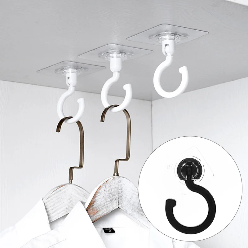 

1 шт. прозрачные вешалки, самоклеящиеся настенные крючки, держатели для хранения в ванной, кухне, крючки на двери для ключей, полотенец