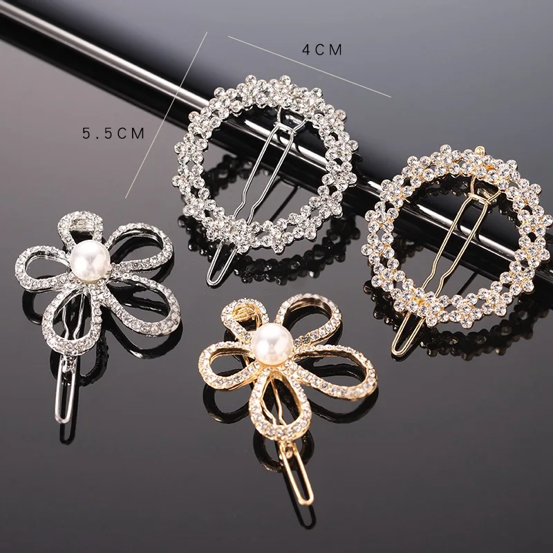 

20pcs Vintage Imitation Pearl Hairpins For Women Girls Gifts Gold Color Hair Clips Crystal Rhinestones Hair Accessories Jewelry