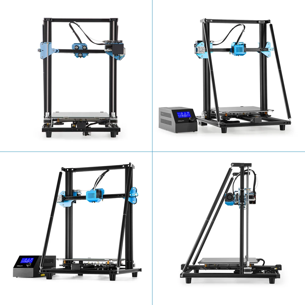 Creality 3D CR 10 V2 принтеры Комплект V образный профиль 300*300*400 мм бесшумный материнская
