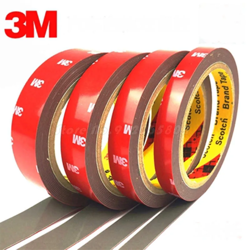 

3M Strong VHB Heavy Duty Mounting Double Sided Adhesive Acrylic Waterproof Foam Tape For Car Home 6/8/10/12/15/20/30/40/50mm