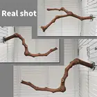 Стоячая палочка для домашних животных, попугай, Виноградная деревянная палочка, попугай, кусающие когти, шлифовальная игрушка, аксессуары для птичьей клетки