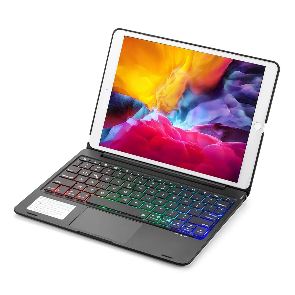 Тонкий Смарт со светодиодной подсветкой беспроводной Bluetooth V5.1 мышь трекпад для