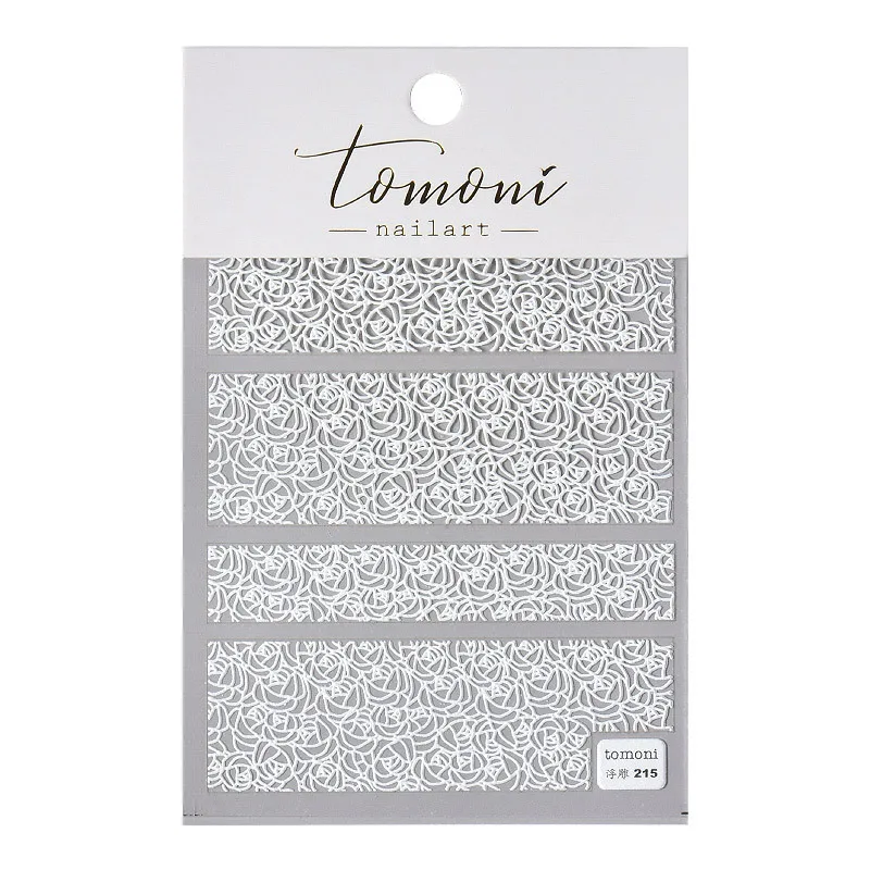 

Spring Fashion 3D Nail Art Sticker Colorful Bohemian Style 5D Retro Embossed Nail Decal Manicure Art Decoration Tool Style