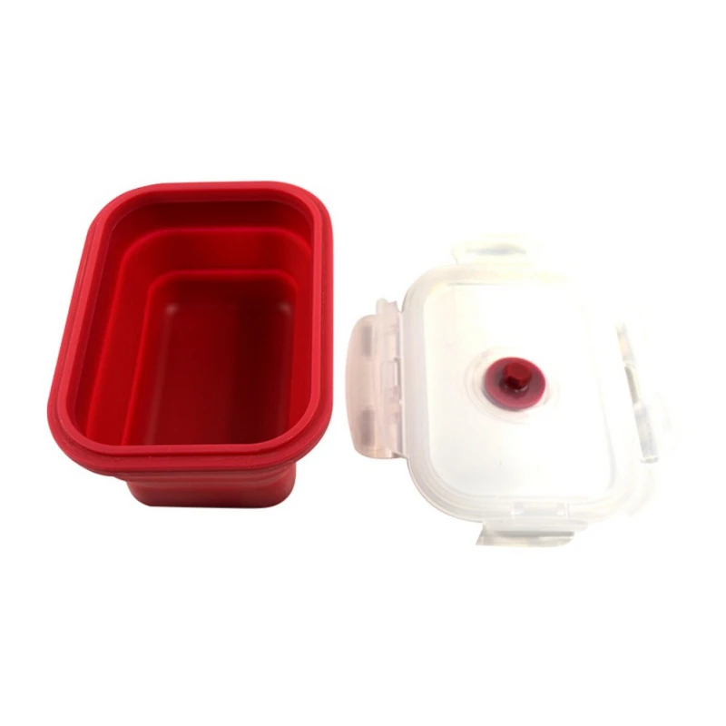Экологичная силиконовая складная коробка для завтрака новый контейнер