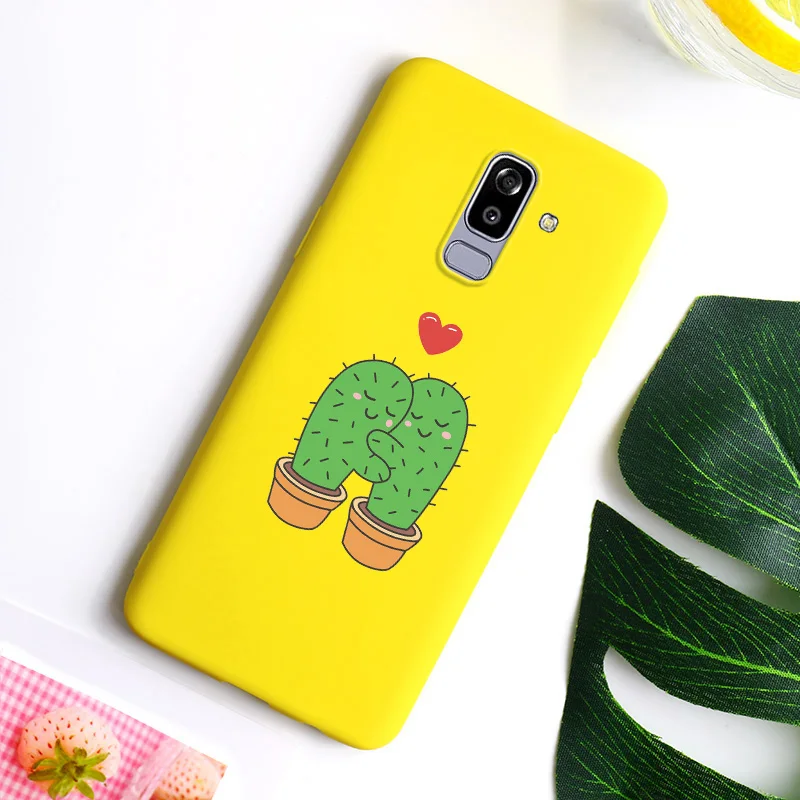 YellowI032 3D конфеты чехол для samsung Galaxy A50 A20S A70 A40 A10S A30 A60 J8 J2 J4 Core Plus J3 J5 Duo J6 J7 премьер-чехол s силиконовый чехол - Цвет: YellowI032