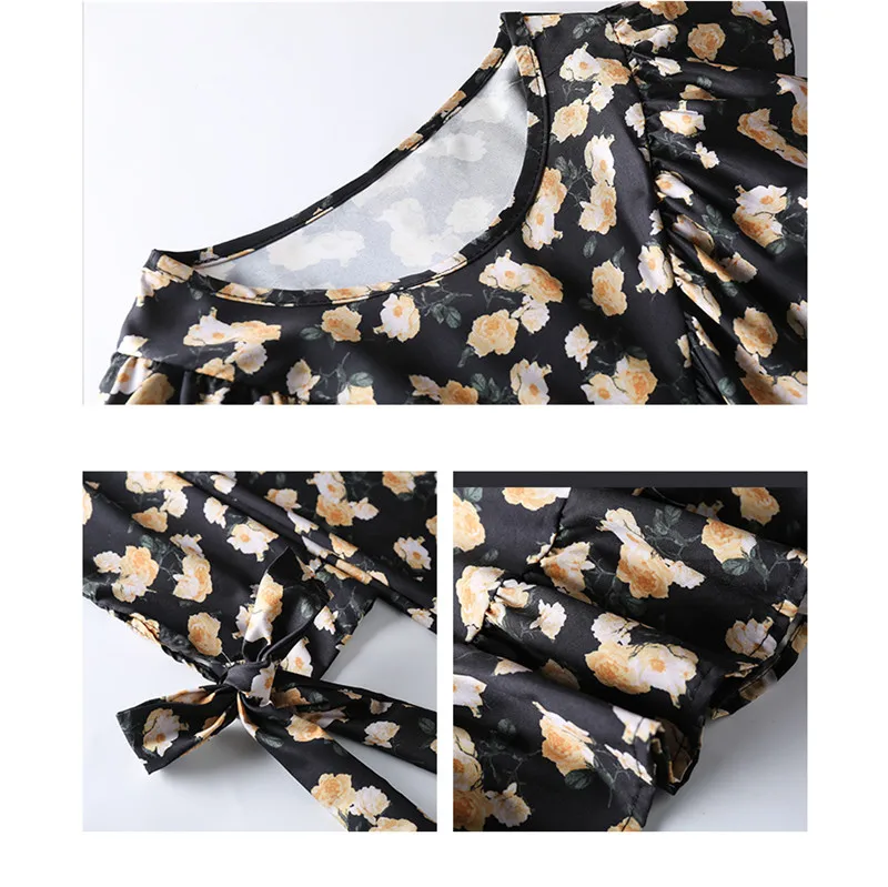 

2021 Retro Thick Lamb Plush Jacket Coats Female + Floral Dress Suit Autumn Winter Women's Two-piece Sets Ladies Outerwear 111b
