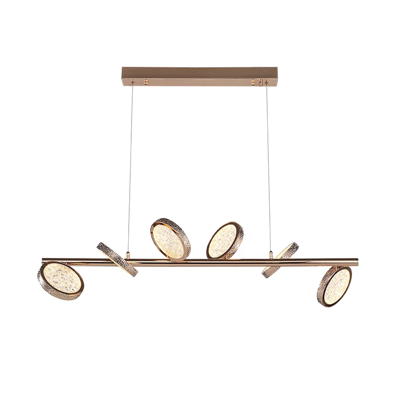 

Lighting Modern Chandelier Acrylic Round Cake shaped Fixture Pendant Ceiling Lamp5-7 Lights heads