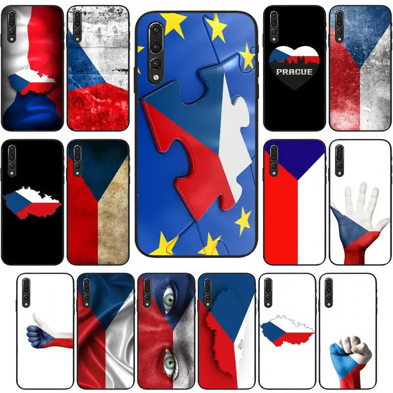 

ZOROXU Czech Republic Czech flag Phone Case For Xiaomi Redmi NOTE 7 8 9 A PRO K20 30 PRO