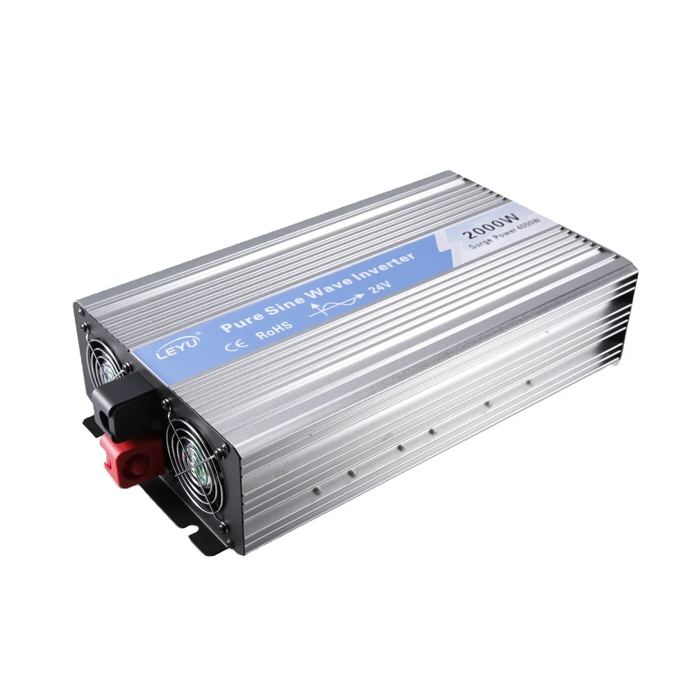

2000w power inverter with charger 12v to 220v dc to ac converter