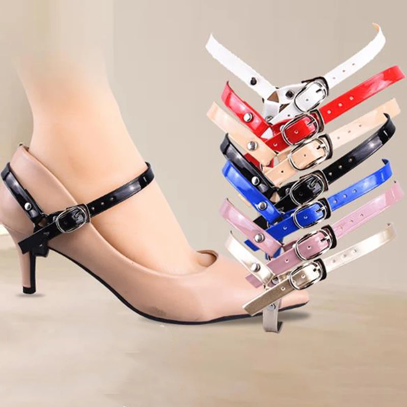 

1 Pairs Woman Shoe Laces No Tie Shoelaces for High Heels Shoes Anti-slip Lady Lace Lock Straps Decoration String Shoestring