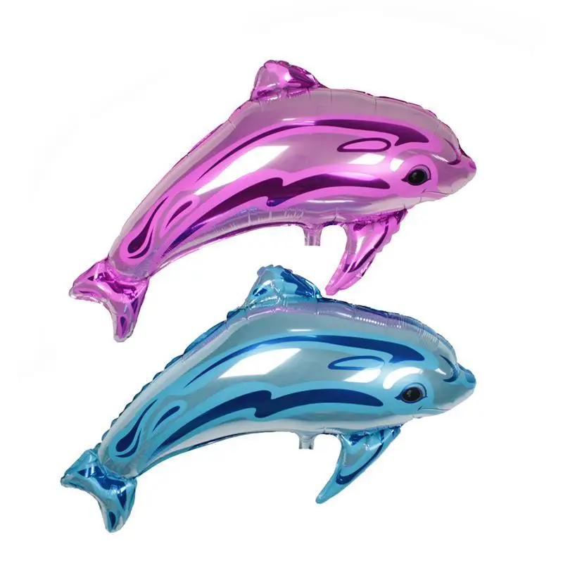 80 см дельфин алюминиевый пленочный шар украшение для дома день рождения вечерние