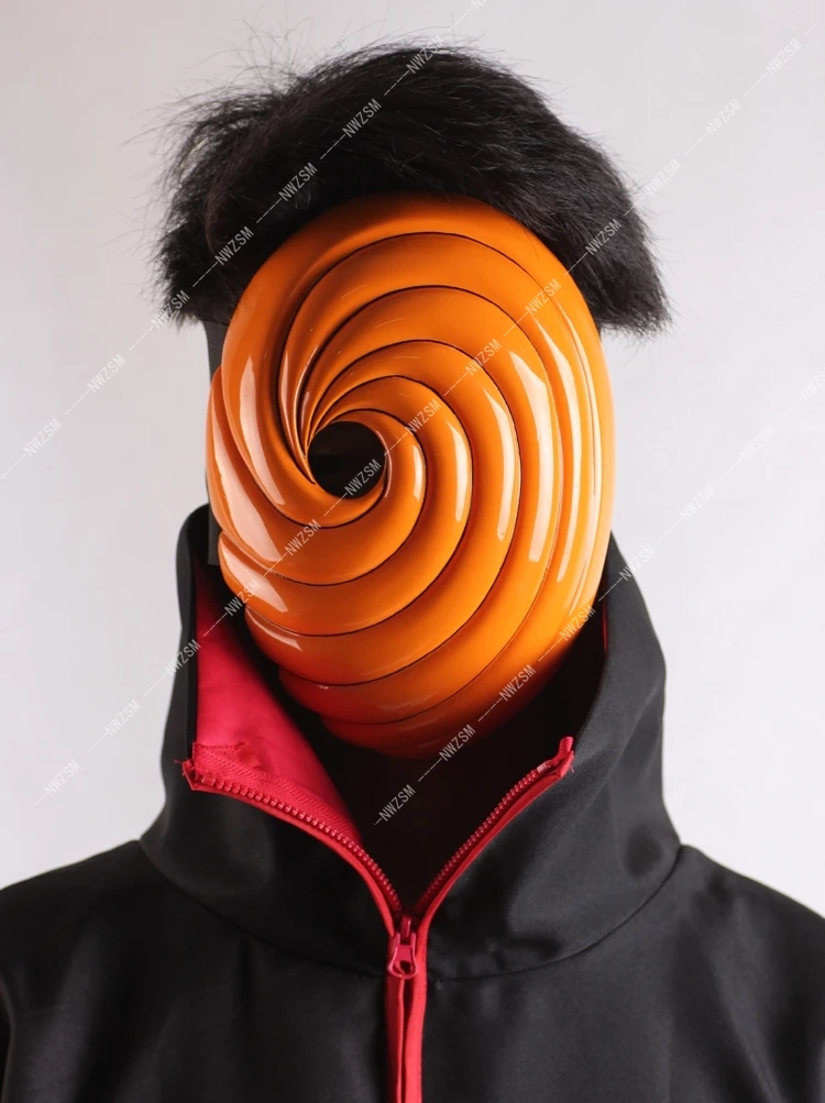 

High-end Uchiha Obito FRP masks Extra wide straps for the mask anime mask