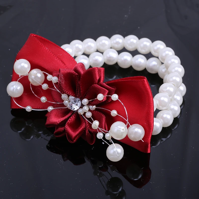 Дешевые обувь для невесты подружки наручные Цветок изысканный Стразы эластичный