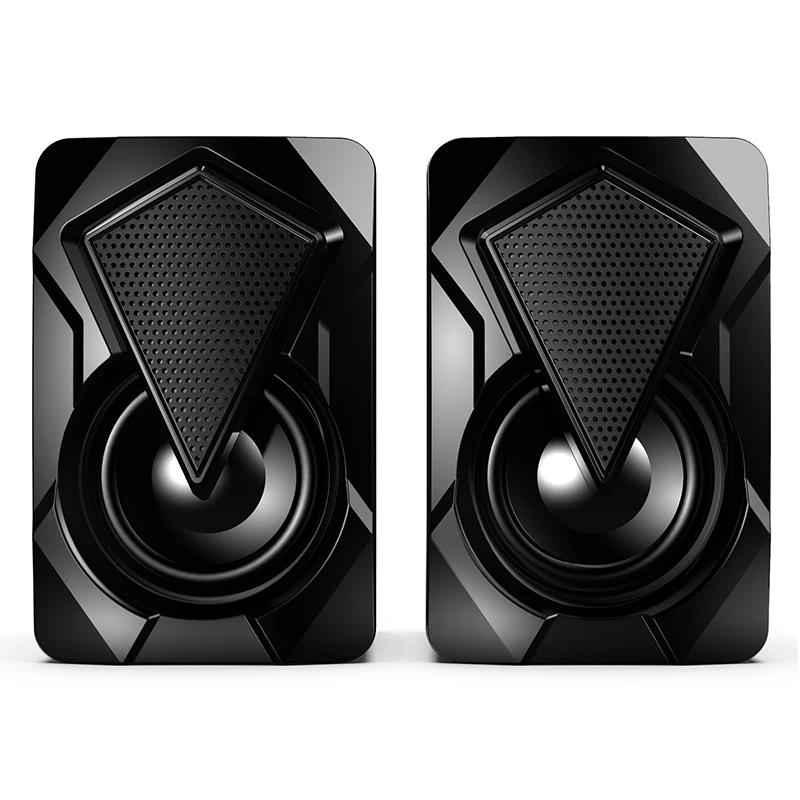 

For Computer Desktop phone DVD Subwoofer Stereo Speakers Wired Surround Sound System Speakers PC Audio LED Gaming Bass Speakers