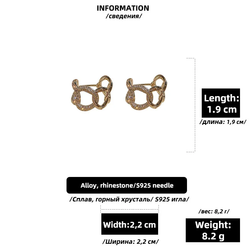 

2021 New Arrival Fashion Champagne Fine Pearl Drop Earrings Contracted Senior Geometric Metal Temperament Women Earrings Jewelry