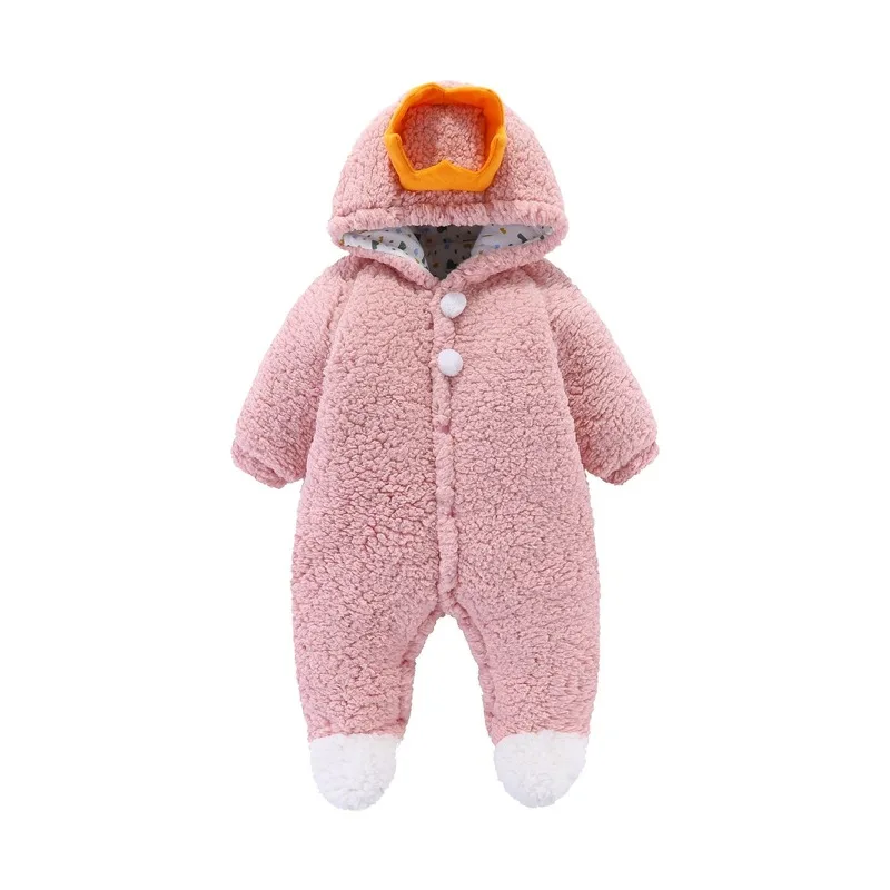 

Baby Jumpsuits Keep Your Feet Warm In Winter Baby Clothes Go Out Wear Newborn Clothes Autumn Winter Thicken Cotton-padded Jacket