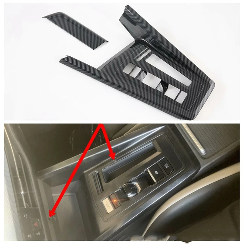 

for Golf 8 MK8 2021 Gear Shift Box Panel Front Water Cup Cover Frame Car Accessories