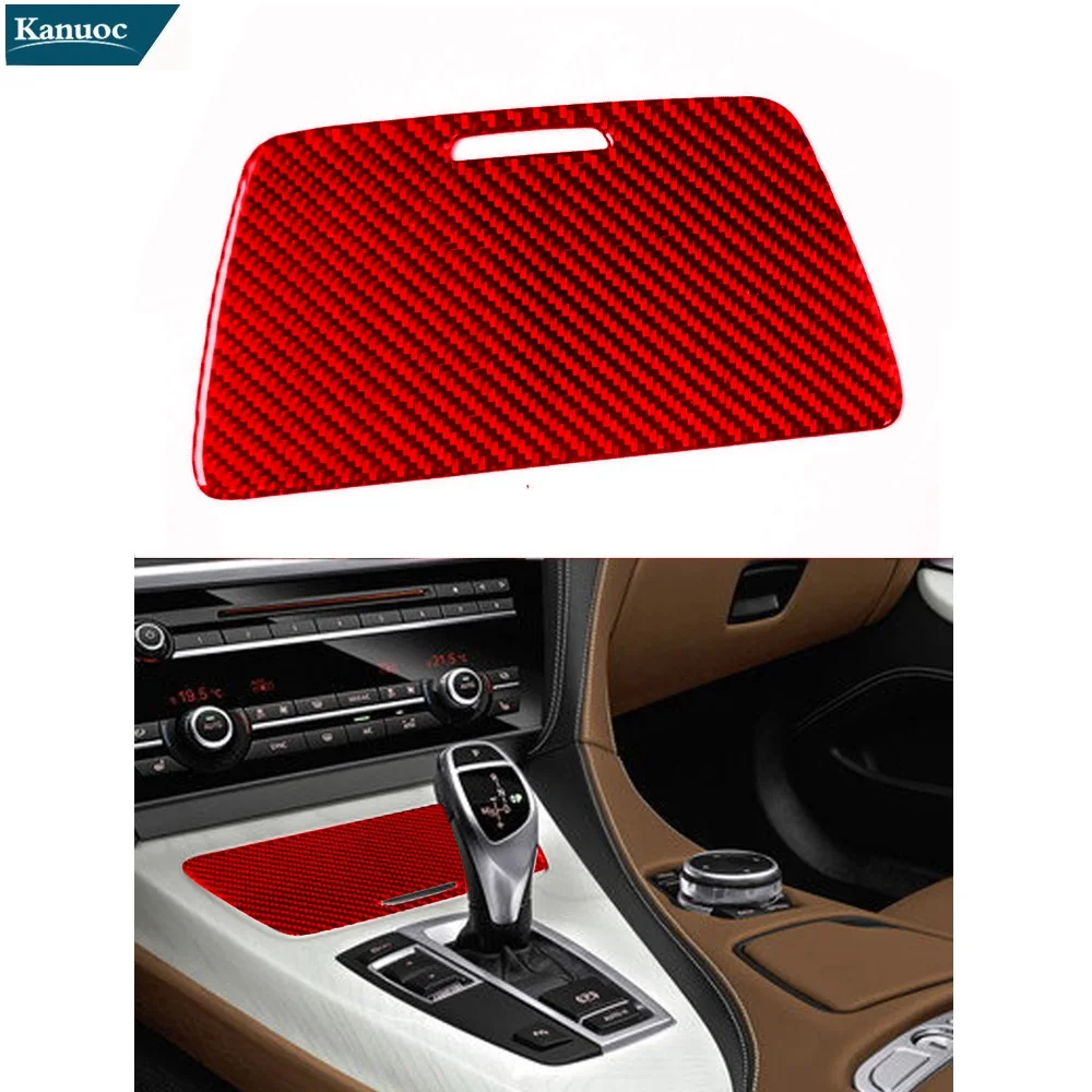 

Car Accessories Carbon Fiber Sticker Interior Cover Trim for BMW 6 Series(F12 F13) COUPE Covertible 2011-2018 Water Cup Panel